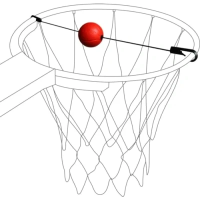Obrázek PURE2I Mprove Basketball Cílová trenér, Černá/červená, 1