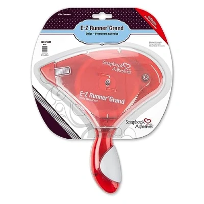 Obrázek Scrapbook Adhesives 01250 6 Double Sided Grand Adhesive Dispenser, 150 feet by 3L E Z Runner Großartig Nachfüllbarer, sonstiges, Red, One Size