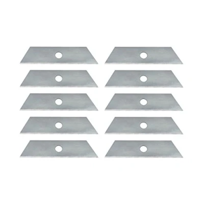 Obrázek Wedo 7880 Ersatzklingen (für Safety Cutter Standard, Trapez Form, Carbonstahl, Kunststoffbox) 10 Stück, silber