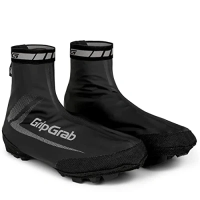 Obrázek GripGrab RaceAqua X vodotěsné MTB CX Gravel Bike návleky na kolo větruodolné lehké Aero Cyklistika Ochrana proti dešti