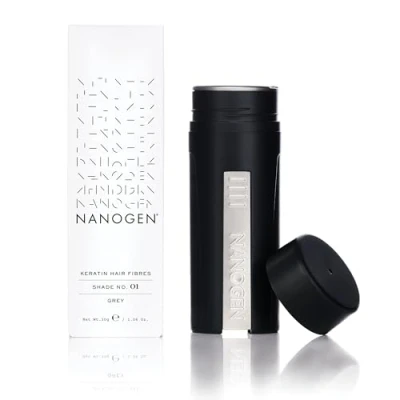 Obrázek Nanogen Hair Thickening Fibres Grey 30 g