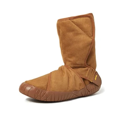 Obrázek Vibram Unisex Mid Boot Classic Shearling klasické kozačky, Braun Camel Brown
