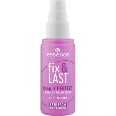 Obrázek essence fix &amp; LAST keep it PERFECT MAKE UP FIXING SPRAY, Transparent, fixierend, natürlich, strahlend frisch, vegan, ölfrei, ohne Parfüm, Alkohol, 1er Pack (50ml)