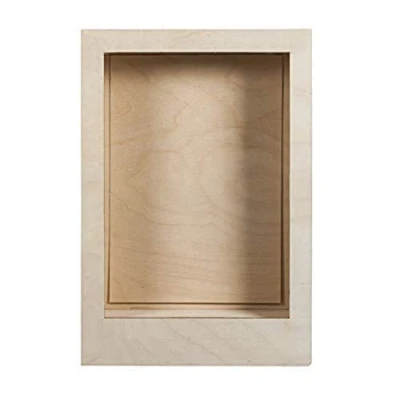 Obrázek Rayher Hobby 62855505 dřevěná stavebnice 3D rám s motivem, certifikováno FSC, přírodní, 20 x 30 6,6 cm, 8dílná, pro ruční práce a pomalování