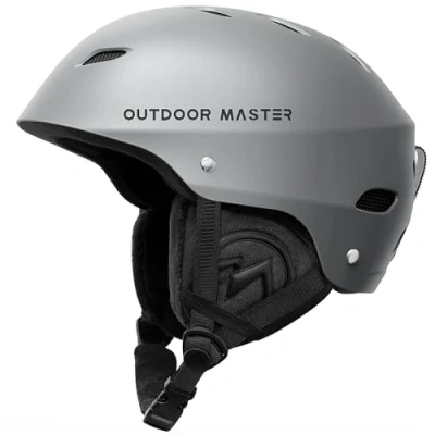 Obrázek OutdoorMaster Kelvin Unisex lyžařská helma na snowsport pro lyžování/snowboard s ventilačním systémem, sněhová muže, ženy a mládež