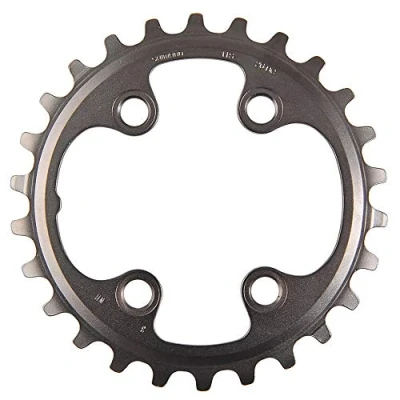 Obrázek SHIMANO Unisex Erwachsene Y 1RL24000 Kettenblätter, Schwarz, 24 (BB) für 34 Zähne