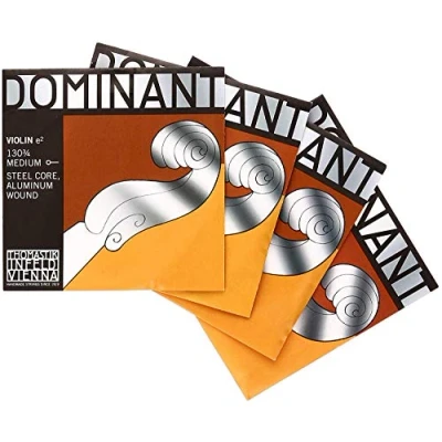 Obrázek Dominant 1353/4 Violin Set 44259 Medium E uhlíková ocel s hliníkovým drátem,