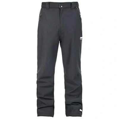 Obrázek Trespass Hemic, Black X, XL, Wasserdichte Hose für Herren, X Large, Schwarz