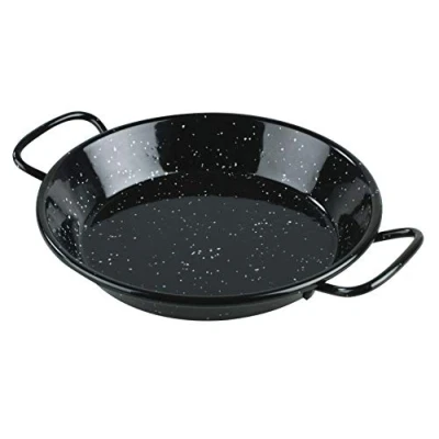 Obrázek LACOR 60172 Paella Pfanne, Eisen, Schwarz emailliert