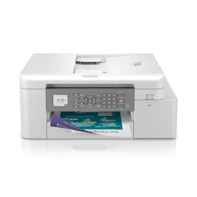 Obrázek Brother MFC J4335DW 4 v 1 Multifunkční inkoustová tiskárna (tiskárna, skener, kopírka, fax), přírodní, 435 x 180 343 mm, bílá