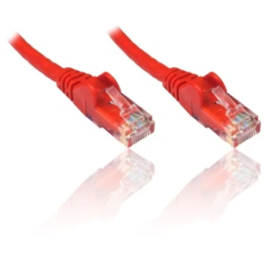 Obrázek PremiumCord Patchkabel UTP RJ45 Level 5E 10m červený