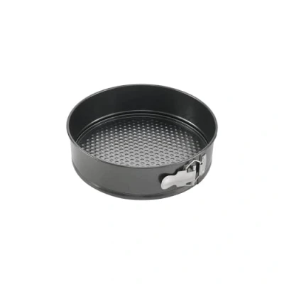 Obrázek Metaltex Superior rozkládací forma, plech, PTFE, černá, Ø 24 cm