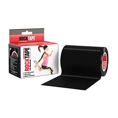 Obrázek ROCK Tape 10 cm x 5 m Kinesi Technology One Size Black