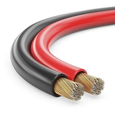 Obrázek MANAX Reproduktorový kabel box 2 x 1,50 mm2 cca Červená/Černá 50 m Role