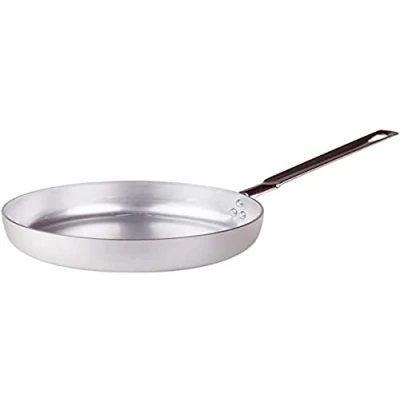 Obrázek Pentole Agnelli Linea Alluminio 2 mm Pfanne mit einem Griff aus Edelstahl, Metall, Silber/schwarz, 20 cm