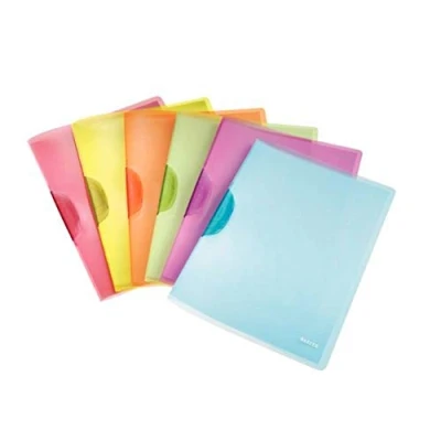Obrázek Leitz 41760099 desky ColorClip Rainbow, A4, PP, balení po 6 kusech, tříděné