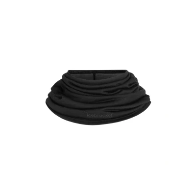 Obrázek icebreaker Merino 260 MID Weight TECH Turtleneck Kruhová šála Black, Velikost: One Size, Black