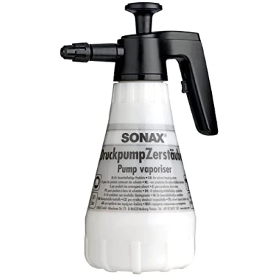 Obrázek SONAX 496900 496. 900 Rozprašovač tlakového čerpadla odolný proti rozpouštědlům 1,5 litru, černý