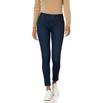Obrázek Amazon Essentials Damen Strick Jeggings zum Hineinschlüpfen (in Übergröße erhältlich), Dunkle Waschung, XXL Lang