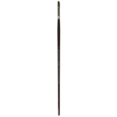 Obrázek Winsor &amp; Newton 5731004 Galeria akrylový štětec, ze syntetických vláken, ideální kontrola pro silnější barevné nanášení, dlouhá násada, plochý krátké štětiny č. 4, 6 mm
