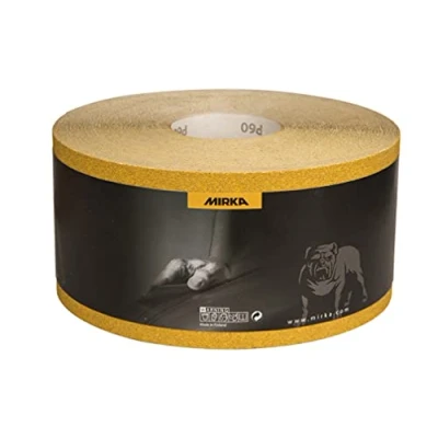 Obrázek Mirka Zlatý univerzální brusný papír válec 115 mm x 50 m / zrnitost P280 k broušení sádry, špachtle, dřevotřísky, dřeva, laku