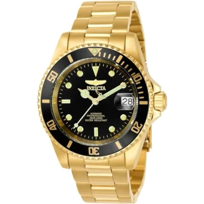 Obrázek Invicta Pro Diver ušlechtilá ocel pánské automatické hodinky, Zlatá/černá, Hodinky
