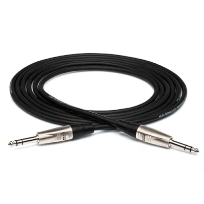 Obrázek Hosa HSS 005, Pro Balanced Interconnect, REAN 1/4 in TRS to Same, 5 ft