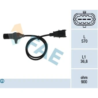 Obrázek FAE 79332 snímač polohy klikového hřídele