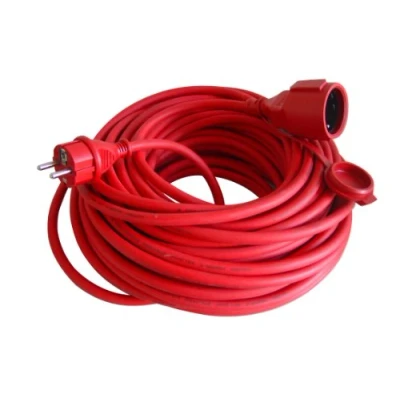 Obrázek UNITEC 44590 gumové prodloužení H05RR F 3G1,5 mm², 25 m, červená