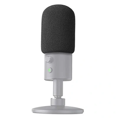 Obrázek YOUSHARES Seiren X Windschutz Schaumstoff Popschutz Mikrofon Foam Windscreen Pop Filter für Razer Streaming Microphone