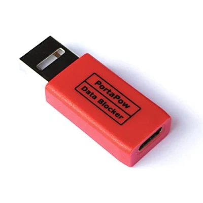 Obrázek PortaPow USB A auf C Datenblocker.