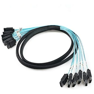 Obrázek CableDeconn SATA 6 kabel High Speed 6Gbps dílů/sata SAS pro server 1M