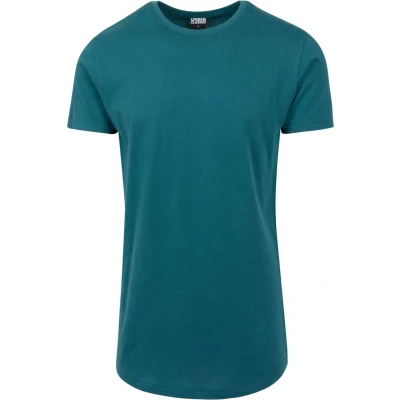Obrázek Urban Classics Shaped LONG DO NOT USE Jednoduché tričko, Muži, Velikost: XXL, Teal