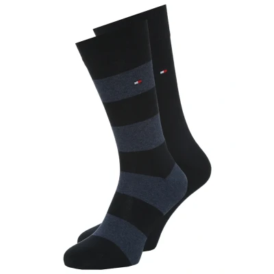 Obrázek Tommy Hilfiger MEN Rugby SOCK 2 PACK Ponožky, Muži, Velikost: 39 42, Jeans