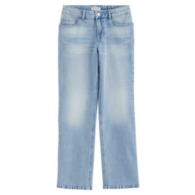 Obrázek Lindex Stella Džíny Straight Fit pro děti, Velikost: 134, Washed denim