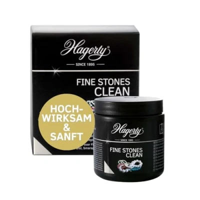Obrázek Hagerty Fine Stones Clean šperk potápěčská koupel 170 ml I účinný čistič šperků se smaragdovými perlami opálové tyrkysové korálové na polodrahokamy a ozdobné kameny s potápěčským košem