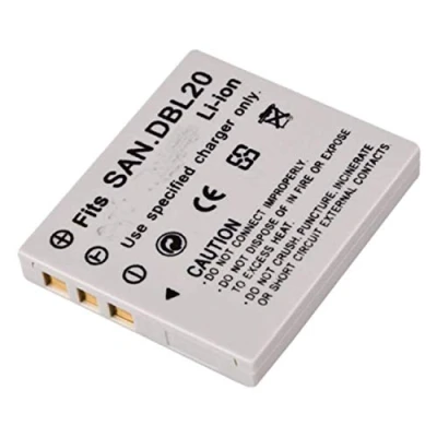 Obrázek Amsahr Sanyo DB 9 L20 1200 mAh, 3.7 Volts, CE homologace, rohs konformní.Baterie
