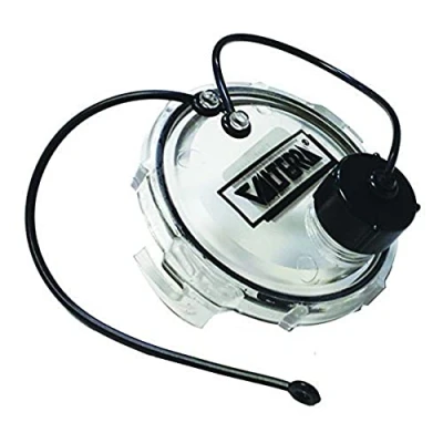 Obrázek Valterra T1020 1CLR krytka odtokového ventilu 7,6 cm s víčkem, 1,9 hmotnostní, průhledná, sypká