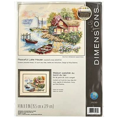 Obrázek Dimensions Balení se vzorem počítání počítání, látka, vícebarevná, 35,6 x 27,9 cm