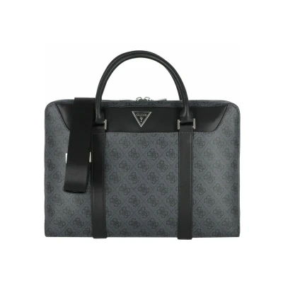 Obrázek Guess Vezzola DOC CASE Unisex Aktovka, Velikost: One Size, Schwarz