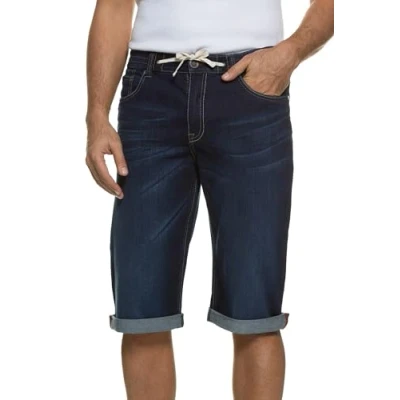 Obrázek JP 1880 Pánské velké velikosti Menswear L 8XL bermuda, FLEXNAMIC®, do vel. 70/35 708366, Modrý denim