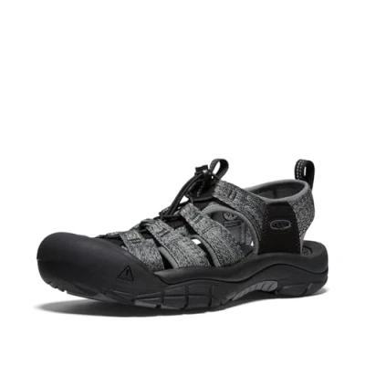 Obrázek KEEN Herren Newport H2 Sandalen, Black Steel Grey, 43 EU