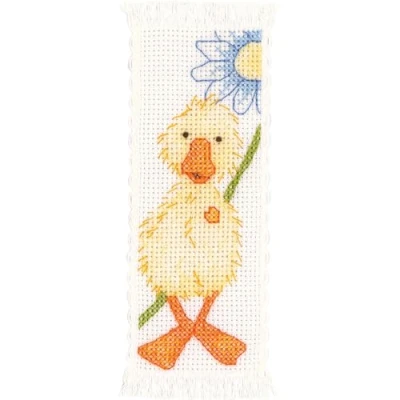 Obrázek Vervaco PN 0148429 pro 0011211 záložka Popcorn Soufflé vyšívání křížkovým stehem K Auszaehlen, Aida, Bílá, 4 x 11 0,30 cm