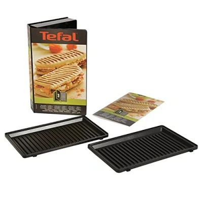 Obrázek Groupe SEB XA800312 vaflový talíř set aus 2 grillplatten SW852 snack time + 1 rezeptbuch, 226X132MM