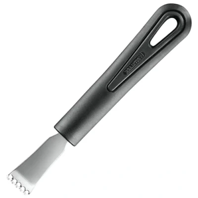 Obrázek Westmark Škrabka na citrónovou kůru/trhávač kůst s kanelírním nožem, délka: 16,5 cm, nerezová ocel/plast, gentle, černá, 28302270