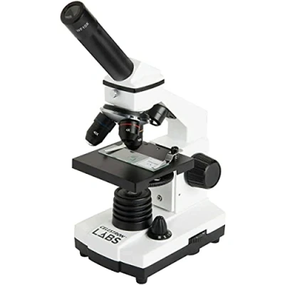 Obrázek Celestron 44128 CL CM800 složený mikroskop, 40 x 800x zvětšení, bílý