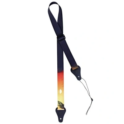 Obrázek Ortega Guitars Nastavitelný popruh na ukulele Nylon Straps Series sundown (OUS SUN)