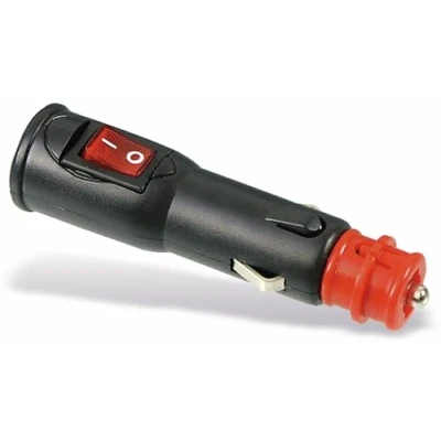 Obrázek CE Trading Universalstecker mit Schalter Belastbarkeit Strom max.=8 A Passend für Zigarettenanzünder, Normste