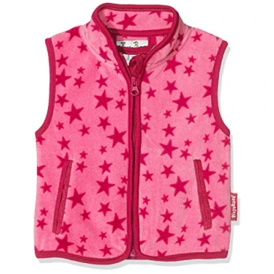 Obrázek Playshoes Unisex dětská fleecová vesta myš, Růžové hvězdy
