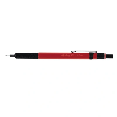 Obrázek rOtring 500 Druckbleistift , 0,5 mm Roter Schaft